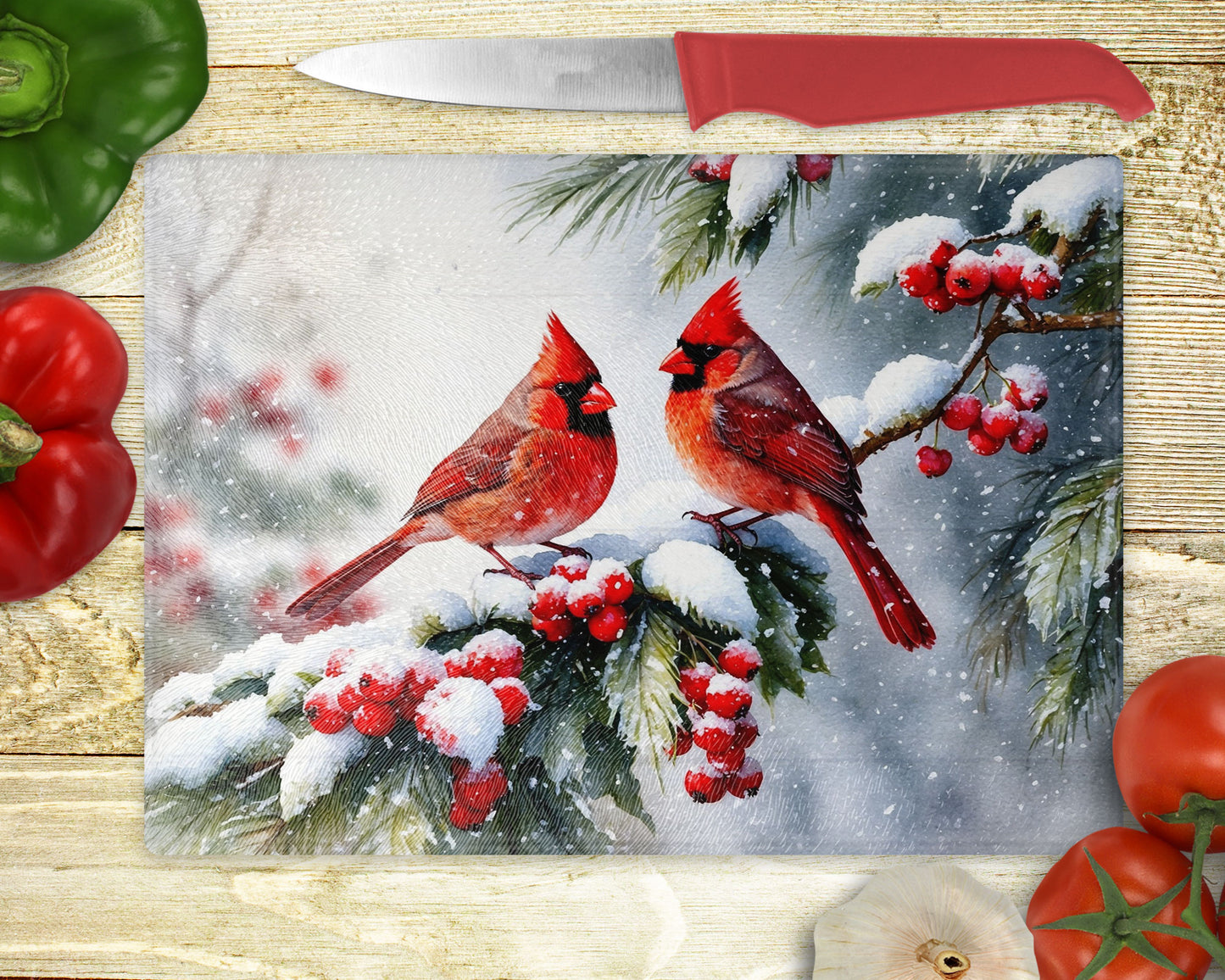 Cardinal Cutting Board