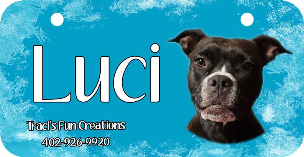 Personalized Dog Crate ID Tag