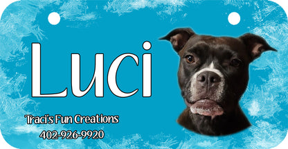 Personalized Dog Crate ID Tag