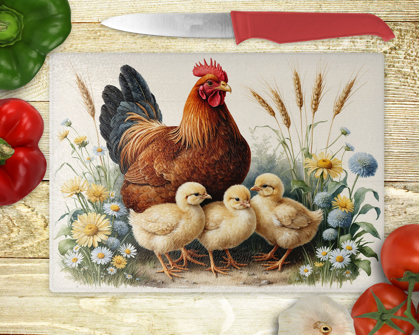 Chicken Cutting Board