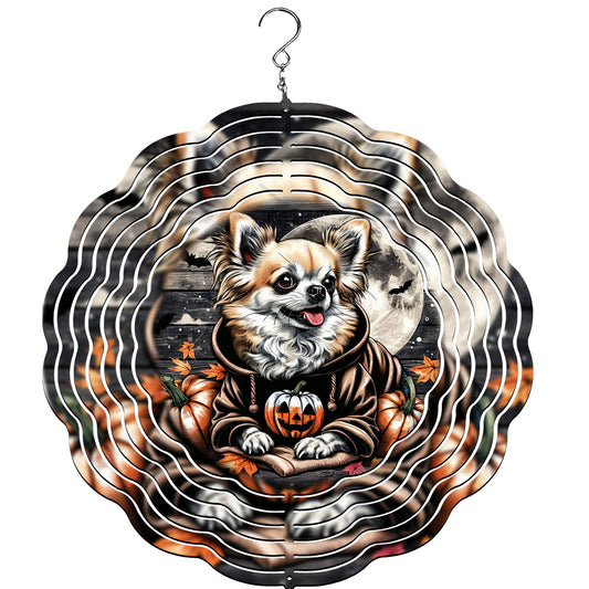 Chihuahua Wind Spinner
