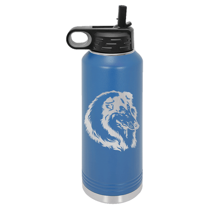 Collie Water Bottle