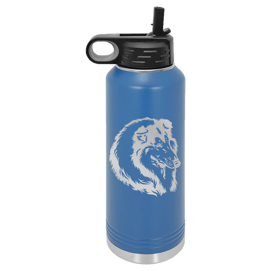 Collie Water Bottle