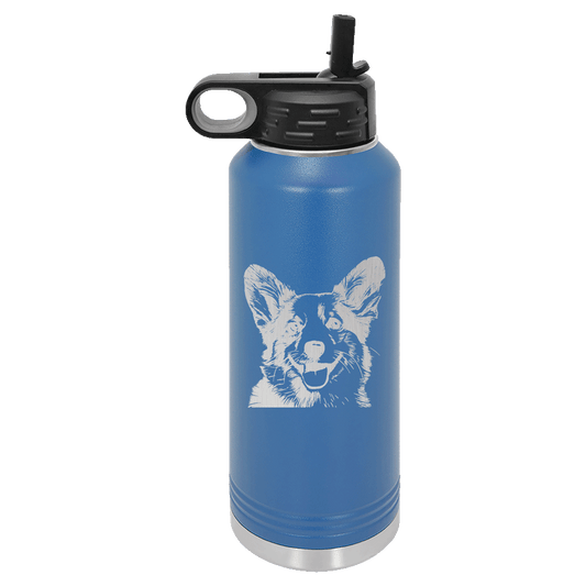 Corgi Water Bottle