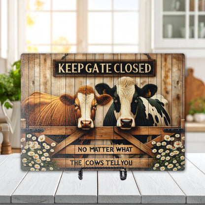 Cow Cutting Board