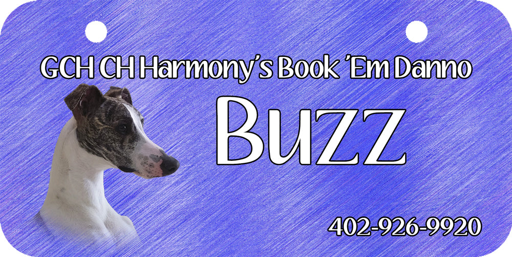 Personalized Dog Crate ID Tag