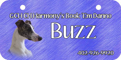 Personalized Dog Crate ID Tag