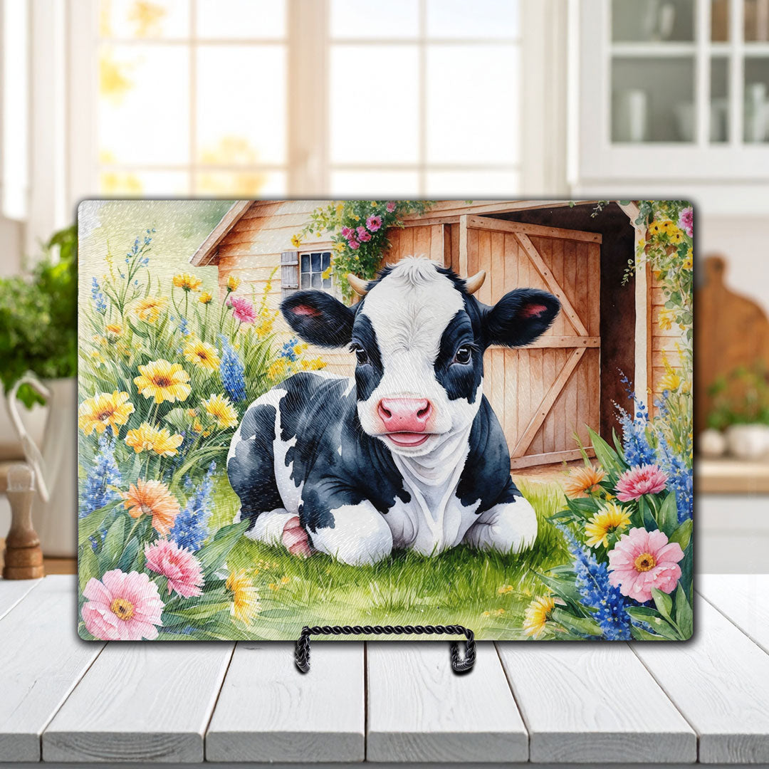 Cow Cutting Board