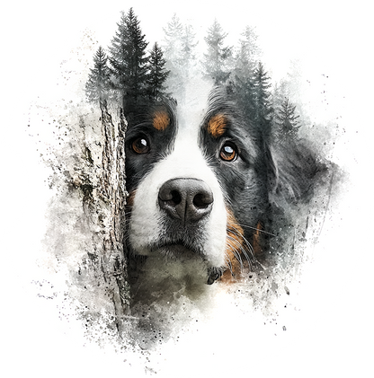 Bernese Mountain Dog Car Coaster