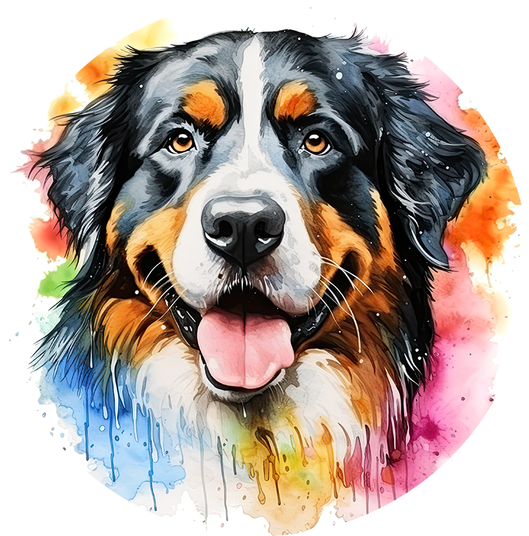 Bernese Mountain Dog Car Coaster