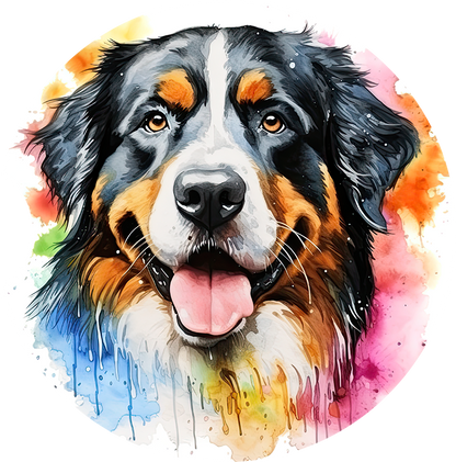 Bernese Mountain Dog Car Coaster