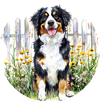 Bernese Mountain Dog Car Coaster