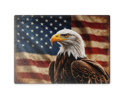 Americana Eagle Patriotic Cutting Board