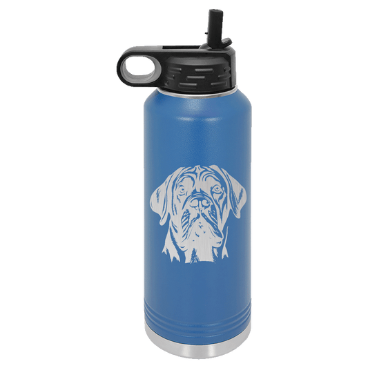 English Bull Mastiff Water Bottle