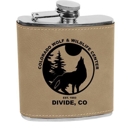 CWWC-Leatherette Flask