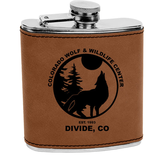 CWWC-Leatherette Flask