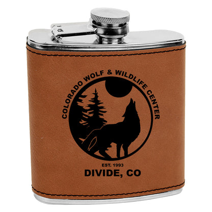 CWWC-Leatherette Flask