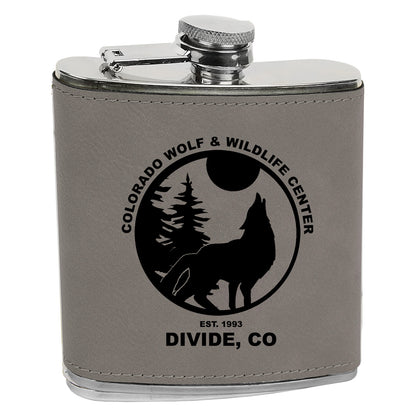 CWWC-Leatherette Flask