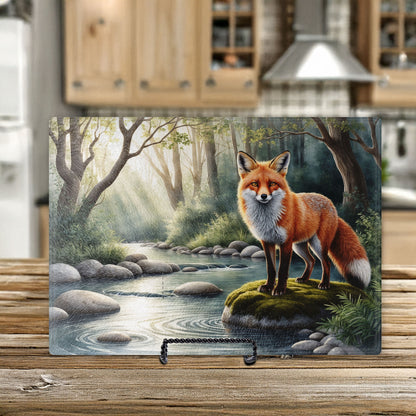Fox Cutting Board
