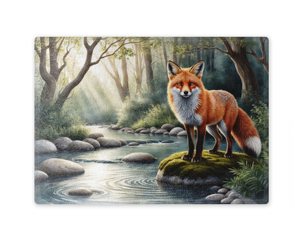 Fox Cutting Board