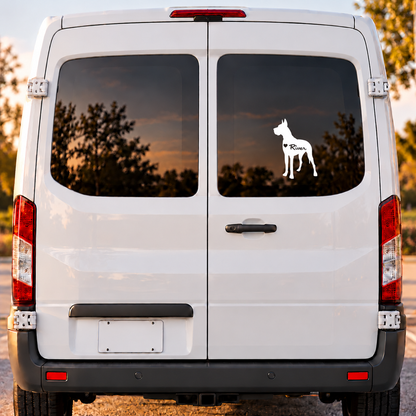 Great Dane Vinyl Decal Sticker