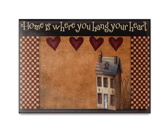Home is where you hang your Heart Cutting Board