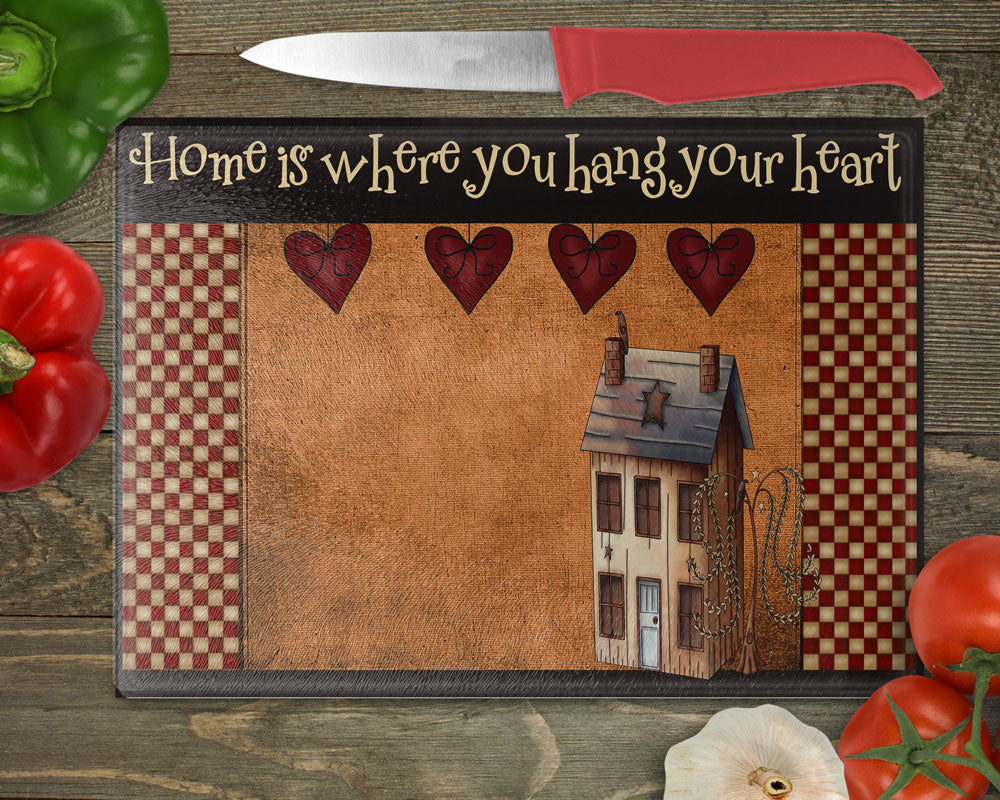 Home is where you hang your Heart Cutting Board