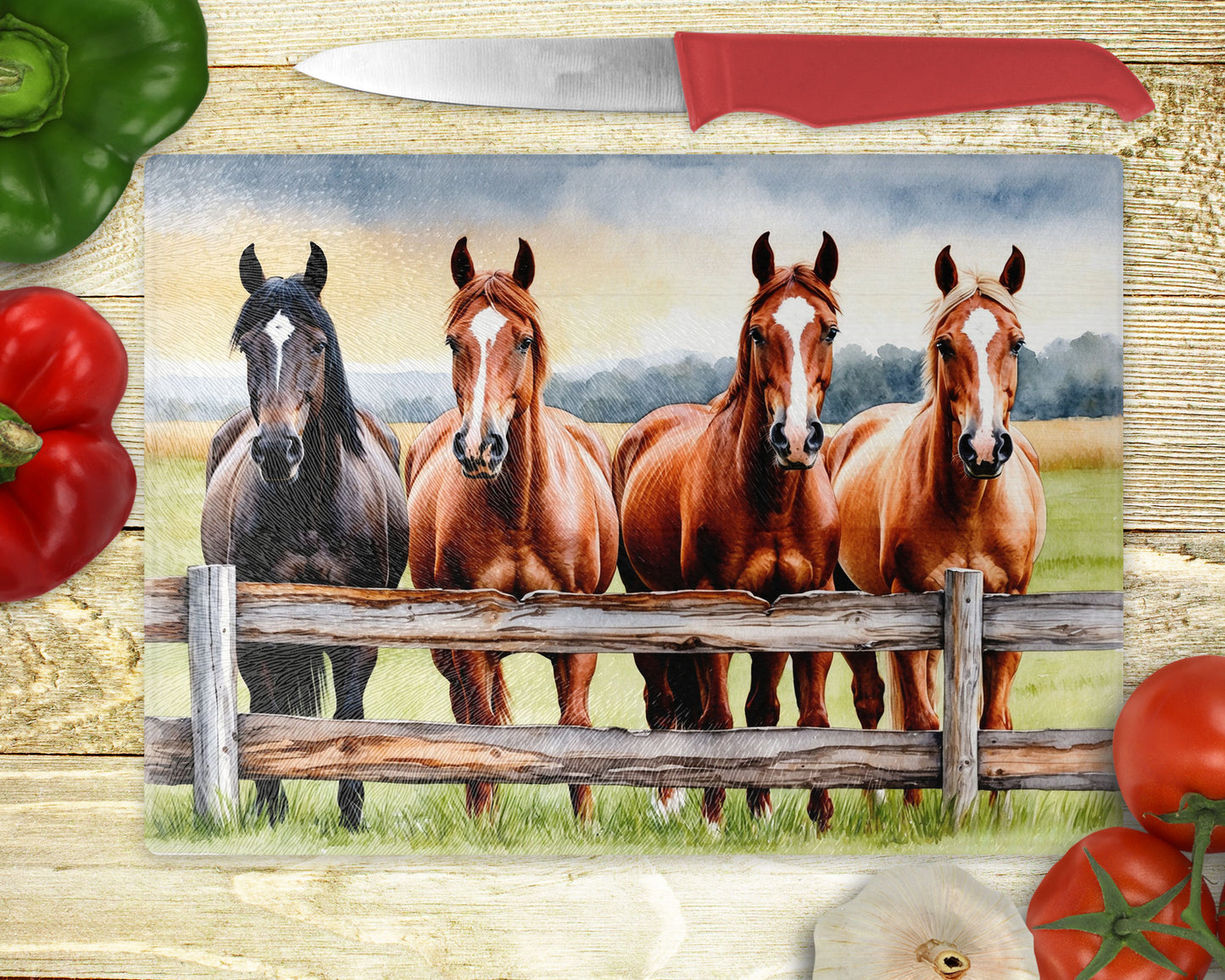 Horse Cutting Board