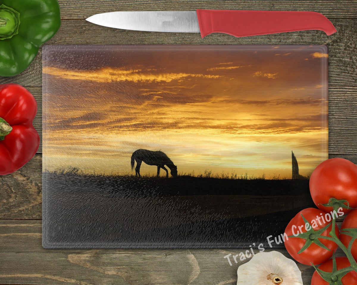 Horse Cutting Board