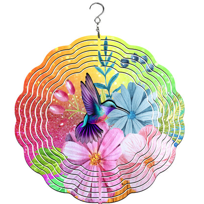 Hummingbird Wind Spinner