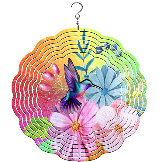 Hummingbird Wind Spinner