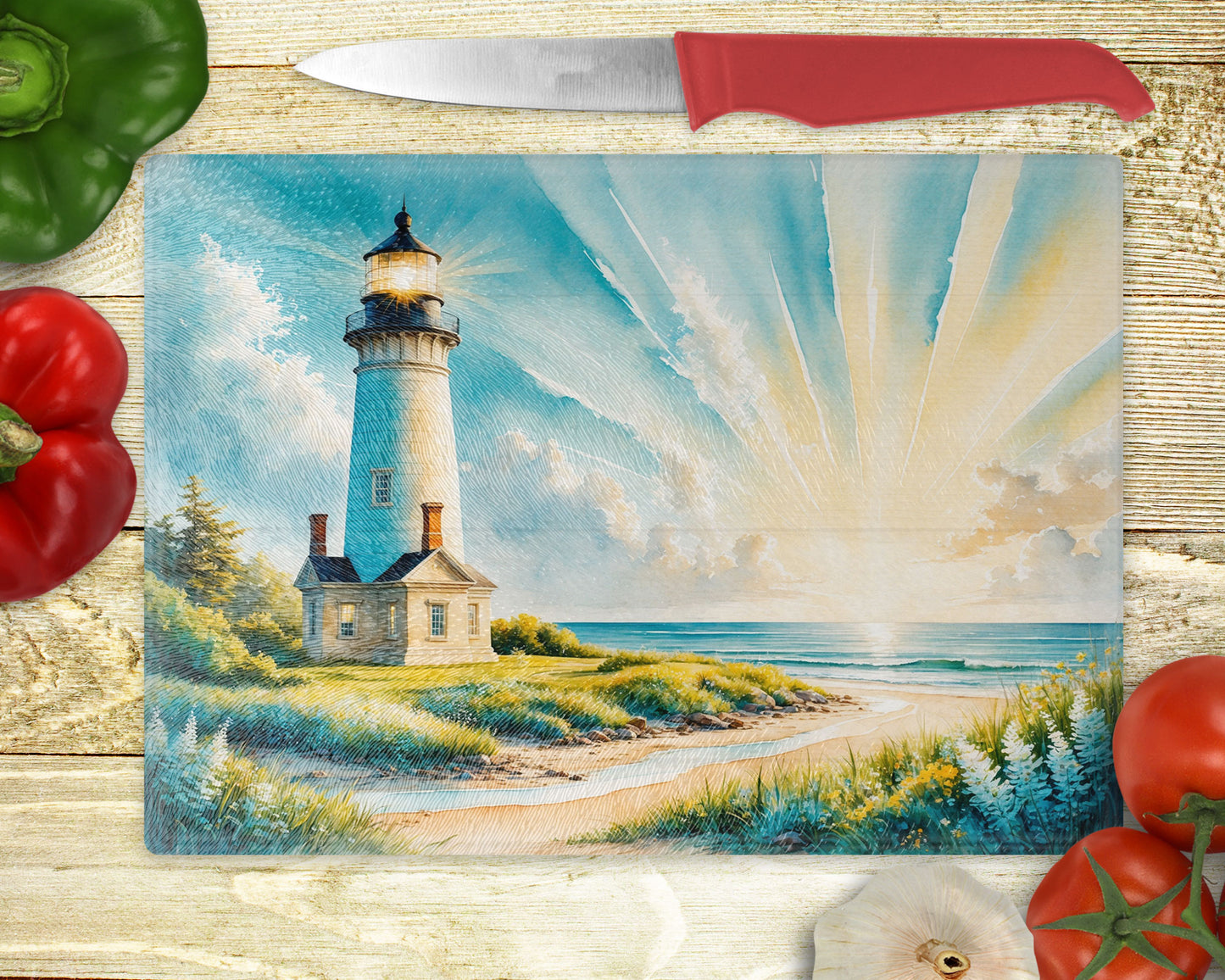 Lighthouse Cutting Board