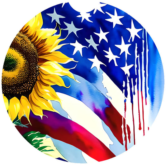US Flag Car Coaster