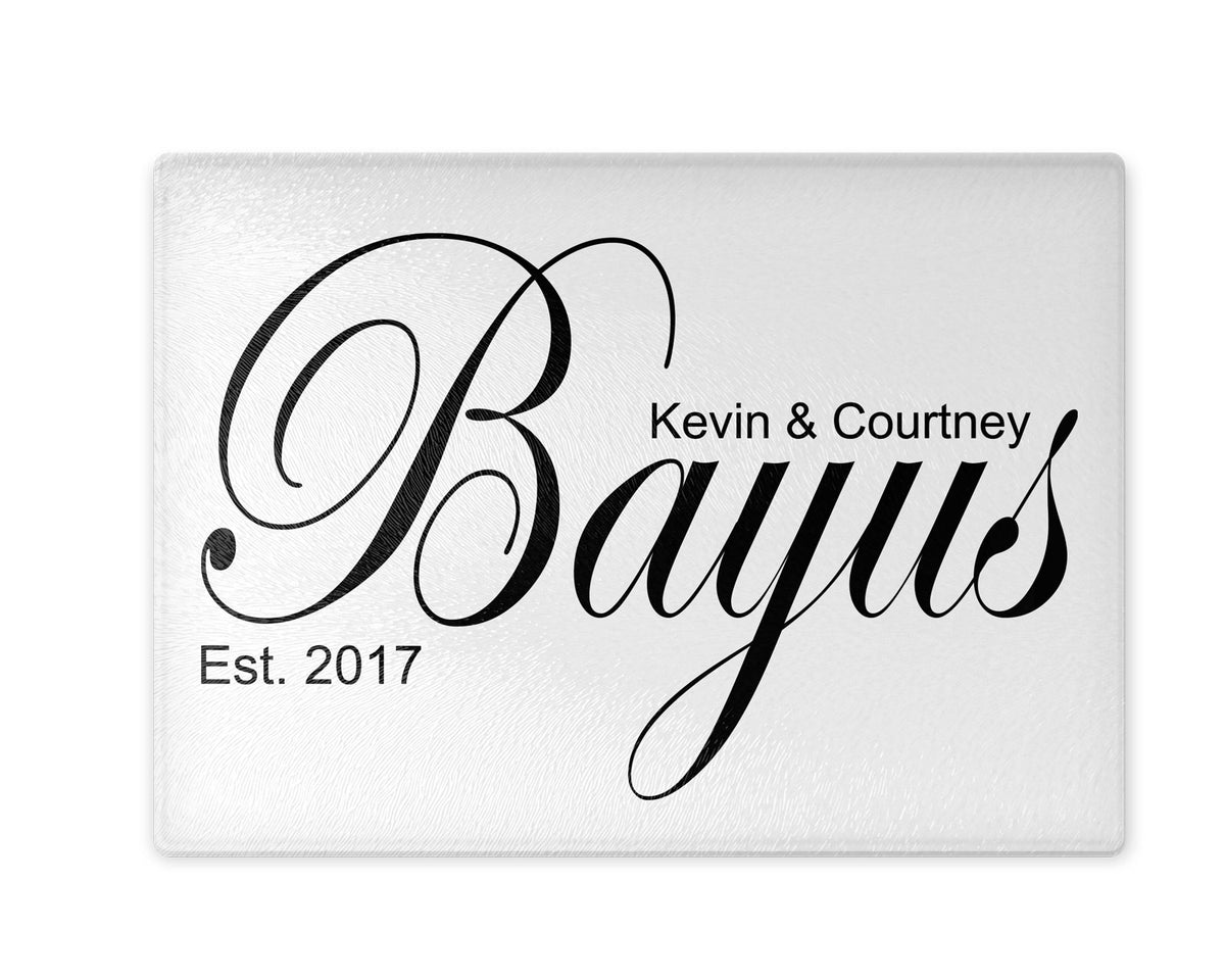 Personalized Cutting Board