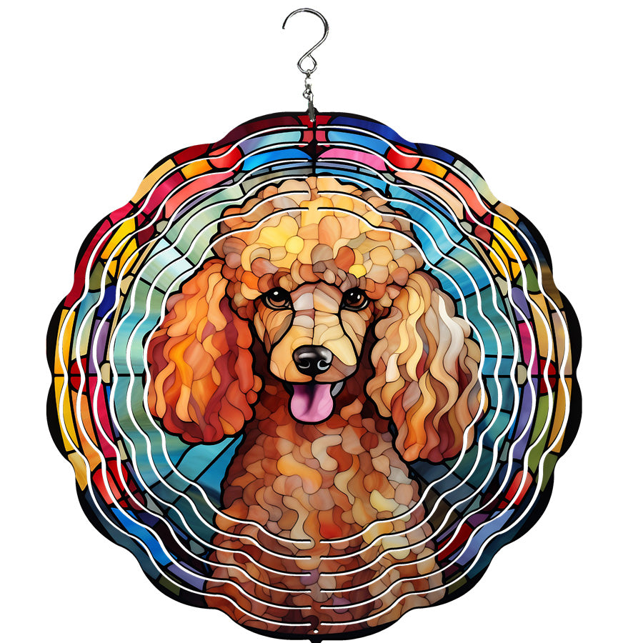 Poodle Wind Spinner
