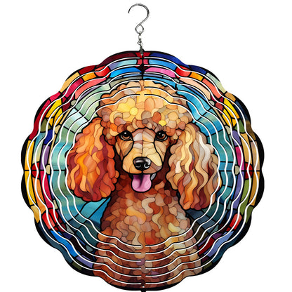 Poodle Wind Spinner