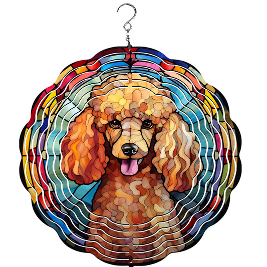 Poodle Wind Spinner