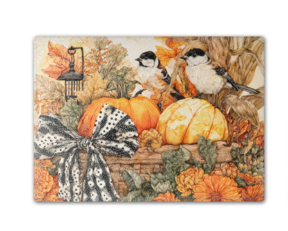 Pumpkin Cutting Board
