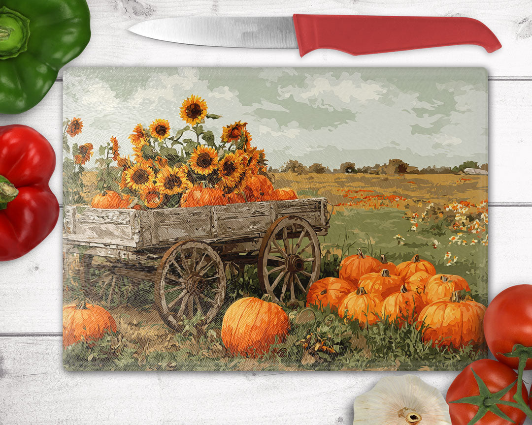 Pumpkin Cutting Board
