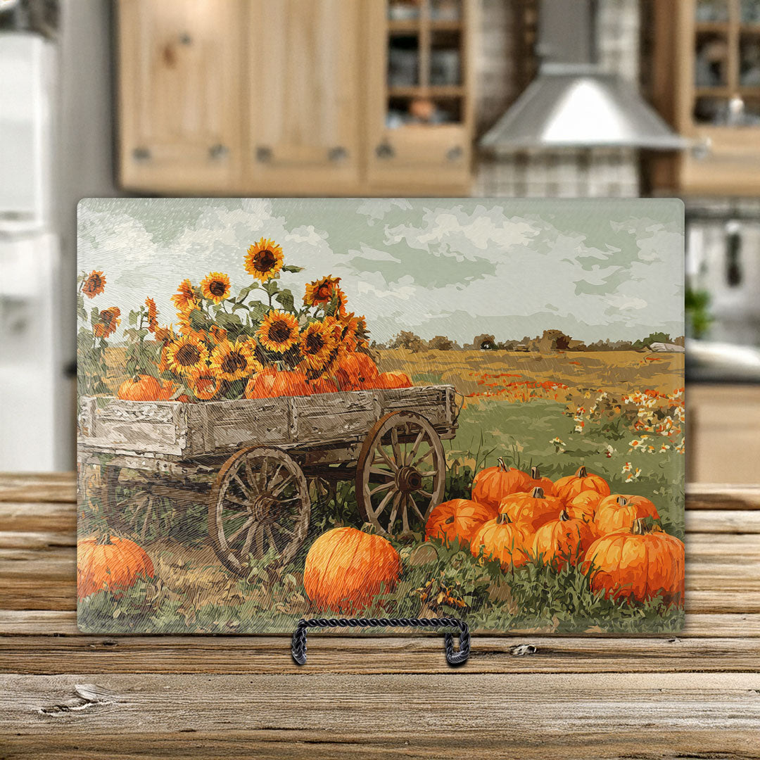 Pumpkin Cutting Board