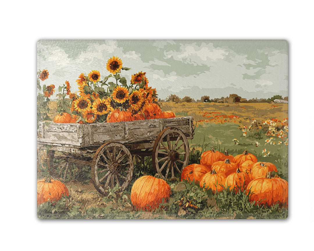 Pumpkin Cutting Board