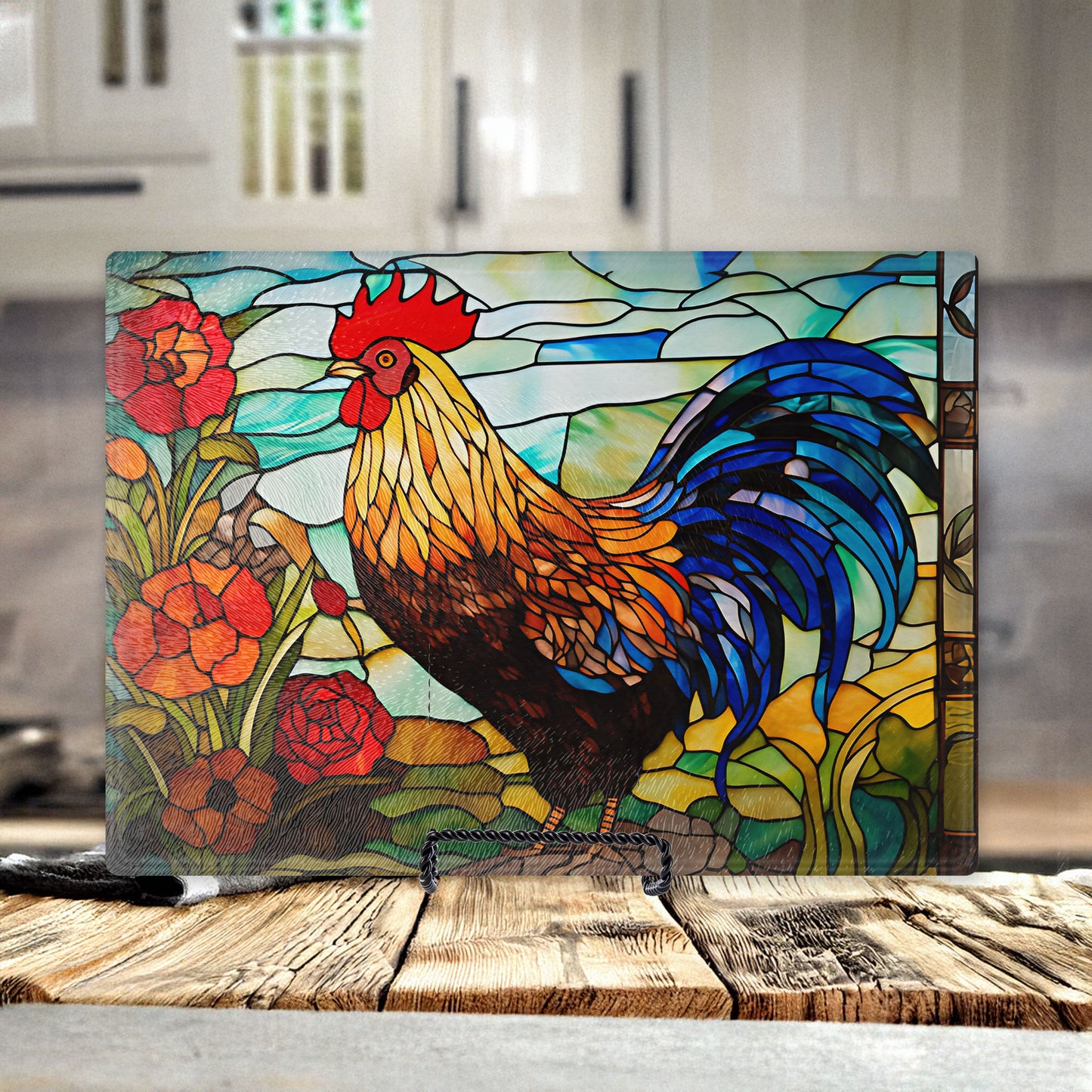 Rooster Cutting Board