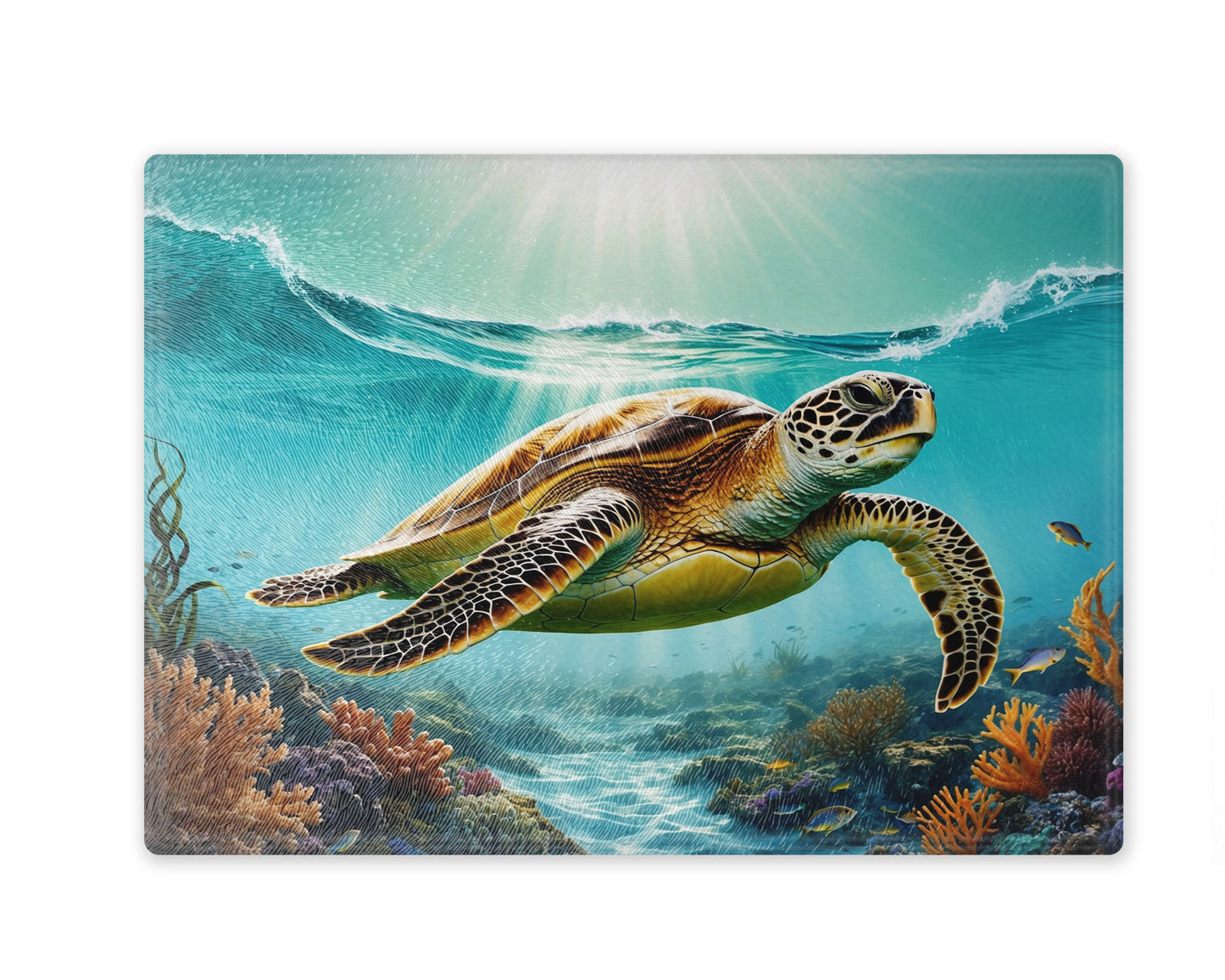 Sea Turtle Cutting Board