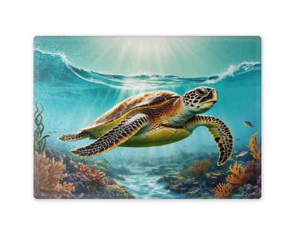 Sea Turtle Cutting Board