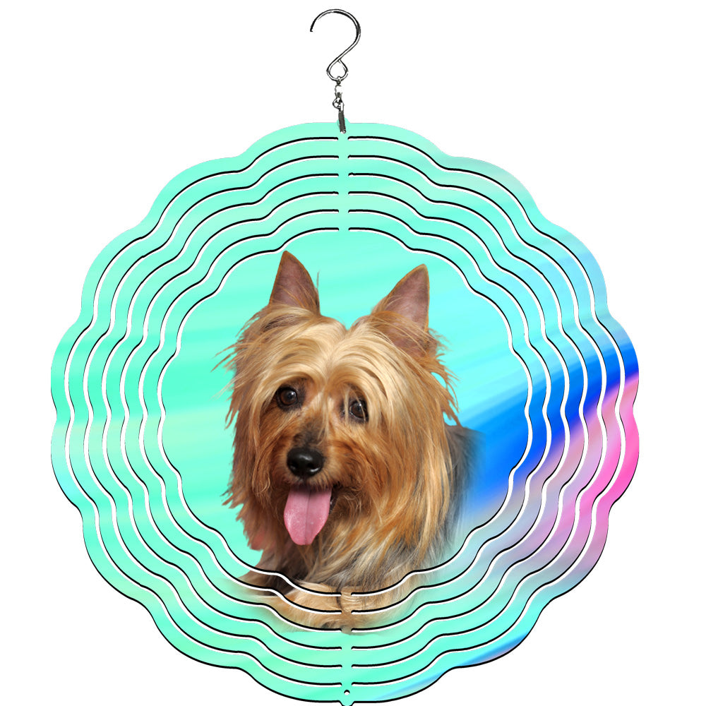 Silky Terrier Wind Spinner