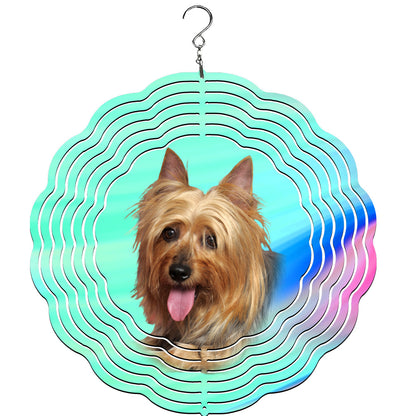 Silky Terrier Wind Spinner