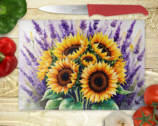 Sunflowers Cutting Board
