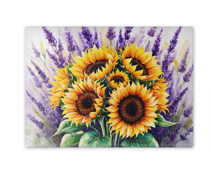 Sunflowers Cutting Board