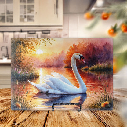 Swan Cutting Board