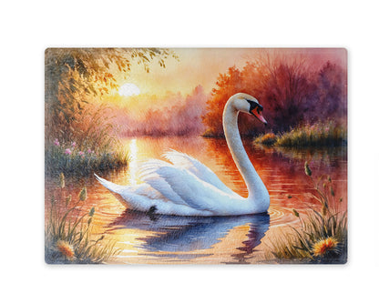 Swan Cutting Board